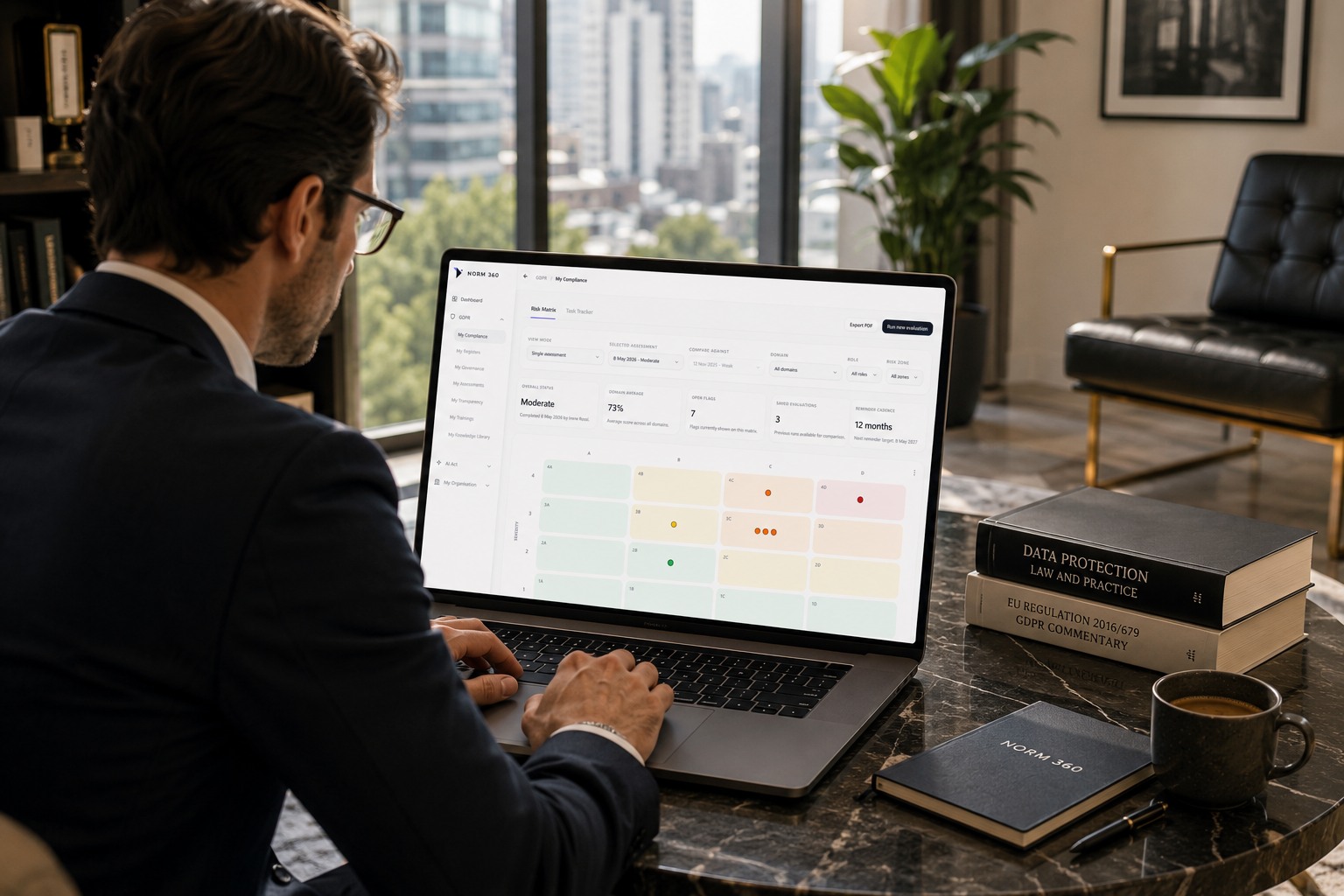 Norm360 product direction and website concept